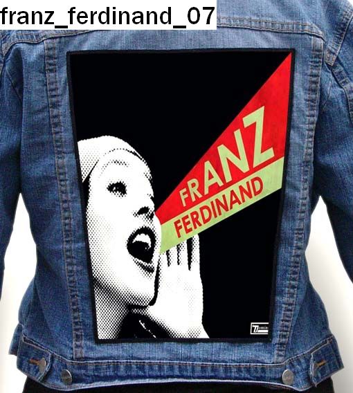 Zádová nášivka Franz Ferdinand 07