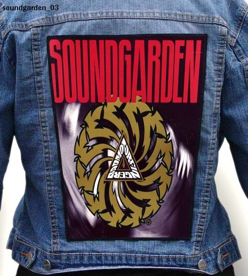 Zádová nášivka Soundgarden 03